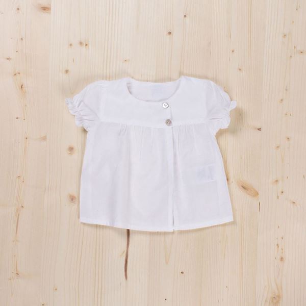 Imagen de Blusa blanca con botones bb