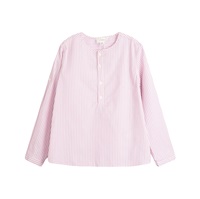 Imagen de Camisa de niño rosa de rayas y manga larga