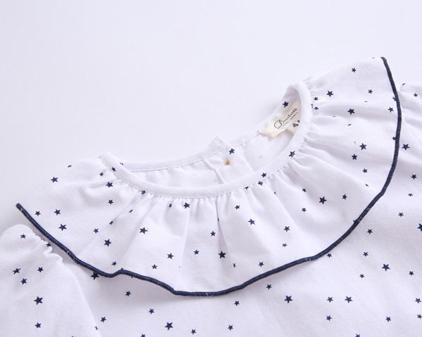 Imagen de CAMISA CUELLO VOLANTES ESTRELLAS NORDIC