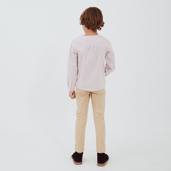 Imagen de Camisa de niño de rayas y manga larga