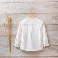 Imagen de Camisa niño con estampado de palmeras y botones de madera