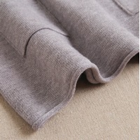 Imagen de Jersey gris de teen con bolsillos de punto suave 