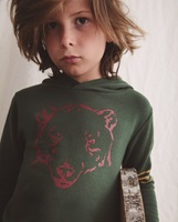 Imagen de Sudadera de niño con capucha estampado oso