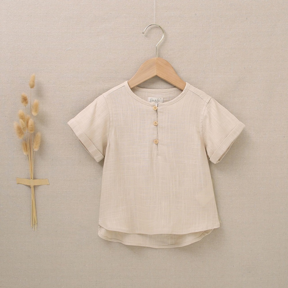 Imagen de Camisa de niña/niño en color beige