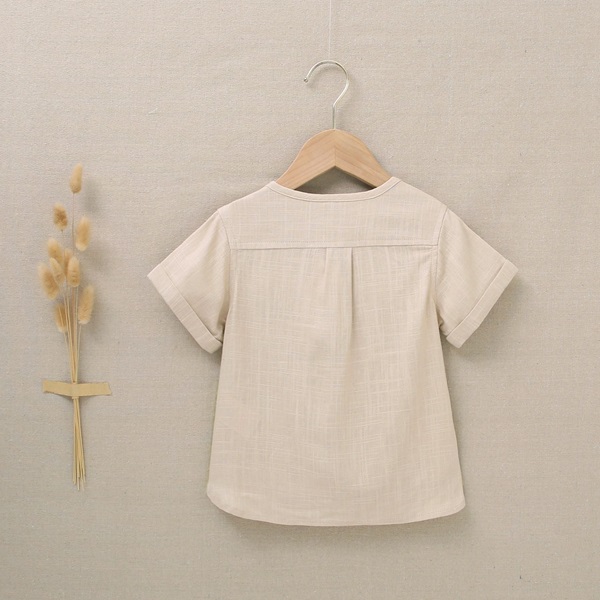 Imagen de Camisa de niña/niño en color beige