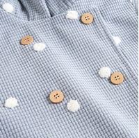 Imagen de Chaqueta de bebé de manga larga con cruce de botones