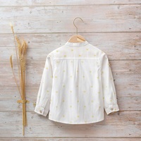 Imagen de Camisa niño con estampado de palmeras y botones de madera