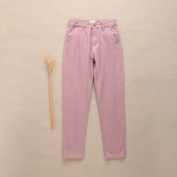 Imagen de Pantalón de niño rosa palo tipo chino