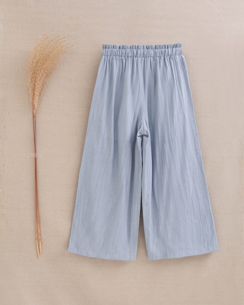 Imagen de Pantalón de niña azul pastel fluido