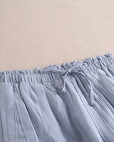 Imagen de Pantalón de niña azul pastel fluido