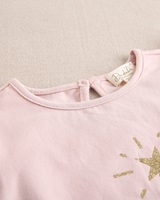 Imagen de Camiseta de bebé niña rosa palo sweet