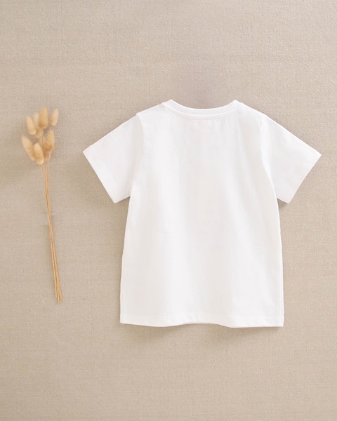 Imagen de Camiseta de bebé niño blanca con dibujo one day I will fly