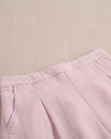 Imagen de Pantalón de niña rosa fluido con textura